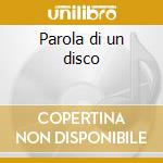 Parola di un disco cd