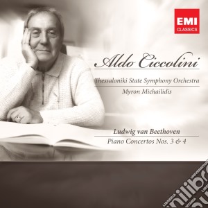 Ludwig Van Beethoven - Piano Concertos Nos 3 & 4 cd musicale di Aldo Ciccolini