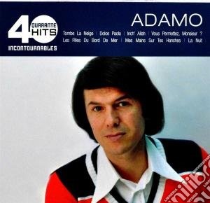 Adamo - 40 Hits Incontournables (2 Cd) cd musicale di Adamo