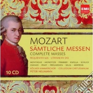 Wolfgang Amadeus Mozart - Tutte Le Messe (Ed. Limitata) (10 Cd) cd musicale di Peter Neumann