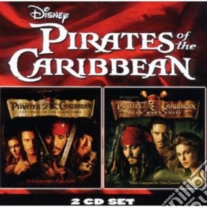 Klaus Badelt / Hans Zimmer - Pirates Of The Caribbean Curse Of The Black Pearl / Pirates Of The Caribbean Dead Man's Chest (2 Cd) cd musicale di Artisti Vari