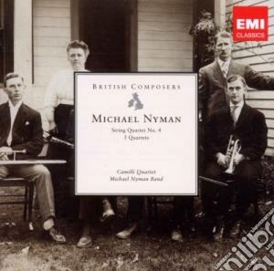 Michael Nyman - String Quartet No.4, Three Quartets cd musicale di Michael Nyman