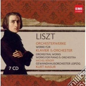 Franz Liszt - Composizioni Orchestrali E Per Piano E Orchestra (7 Cd) cd musicale di Kurt Masur
