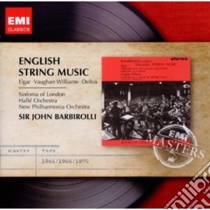 John Barbirolli - Masters: English String Music cd musicale di John Barbirolli