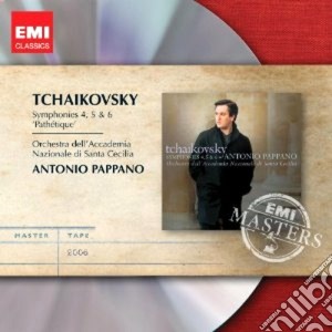 Pyotr Ilyich Tchaikovsky - Symphony No.4, 5, 6 Pathetique (2 Cd) cd musicale di Antonio Pappano