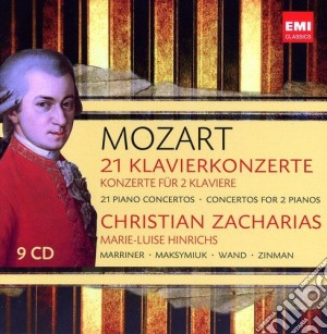 Wolfgang Amadeus Mozart - 21 Piano Concerto (9 Cd) cd musicale di Zacharias/hinrichs