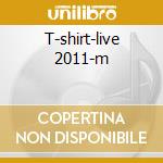 T-shirt-live 2011-m cd