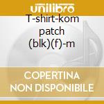 T-shirt-kom patch (blk)(f)-m cd
