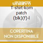 T-shirt-kom patch (blk)(f)-l cd
