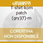 T-shirt-kom patch (gry)(f)-m cd