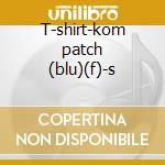 T-shirt-kom patch (blu)(f)-s cd
