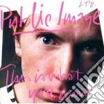 Public Image Limited - This Is What You Want This Is What You Get cd
