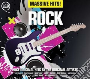 Massive Hits Rock / Various (3 Cd) cd musicale di Artisti Vari