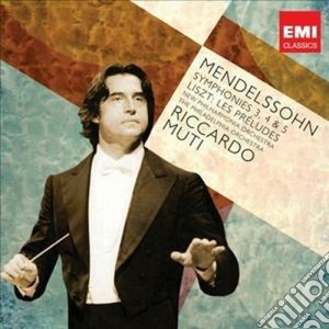Felix Mendelssohn - Muti Riccardo - Sinfonie 3-5 (2 Cd) cd musicale di Riccardo Muti