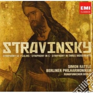 Igor Stravinsky - Sinfonie cd musicale di Simon Rattle