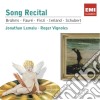 Song Recital: Brahms, Faure', Finzi, Ireland, Schubert cd