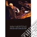 (Music Dvd) Wim Mertens - What You See Is What You Hear cd
