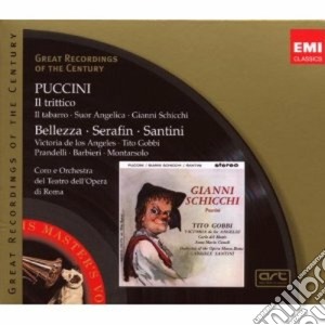 Giacomo Puccini - Il Trittico (il Tabarro, Suor Angelica, Gianni Schicchi) (3 Cd) cd musicale di Tito Gobbi