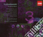 Polish Rso/lutoslawski - Lutoslawski/orchestral Music (3 Cd) cd