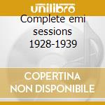 Complete emi sessions 1928-1939