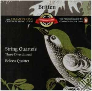 Belcea Quartet - Britten/string Quartets Nos 1 3 (2 Cd) cd musicale di Quartet Belcea