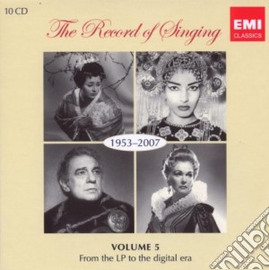 Record Of Singing: 1953-2007 - Vol.5 - (10 Cd) cd musicale di Artisti Vari