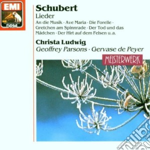 Franz Schubert - Lieder cd musicale di Ludwig,c./parsons,g./peyer,g.