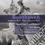 Ludwig Van Beethoven / Wolfgang Amadeus Mozart - Symphony No.9 / Piano Concerto No.20 (2 Cd)