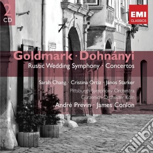 Karl Goldmark / Erno Dohnanyi - Rustic Wedding Symphony / Concertos (2 Cd) cd musicale di Karl Goldmark