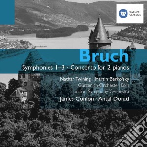 Max Bruch - Symphonies, Concerto For 2 Pianos (2 Cd) cd musicale di James Conlon