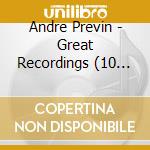 Andre Previn - Great Recordings (10 Cd) cd musicale di AndrÈ Previn