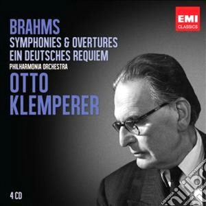 Johannes Brahms - Symphonies, Ein Deutsches Requiem (ltd) (4 Cd) cd musicale di Otto Klemperer
