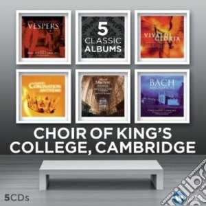 King's College Cambridge Choir - 5 Classic Albums (5 Cd) cd musicale di Vari autori\king's c