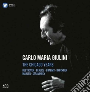 Carlo Mario Giulini - Beethoven, Berlioz, Brahms, Bruckner, Mahler (4 Cd) cd musicale di Beethoven - berlioz