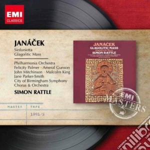 Leos Janacek - Rattle Simon - Masters: Janacek Glagolitic Mass, Sinfonietta cd musicale di Simon Rattle