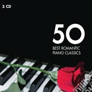 50 Best Romantic Piano Classics (3 Cd) cd musicale di Artisti Vari