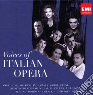 Voices Of Italian Opera (limited) (5cd) cd musicale di Artisti Vari