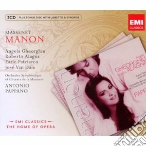 Jules Massenet - Manon (4 Cd) cd musicale di Antonio Pappano