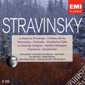Stravinsky - Ballets Et Musique Symphonique (5 Cd) cd musicale di Ozawa/ Muti/ Marriner/ Saraste...