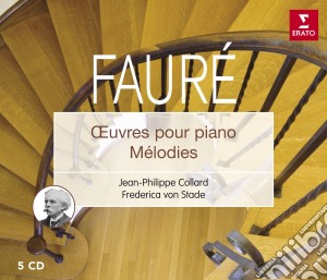 Gabriel Faure' - Oeuvres Pour Piano, Melodies (5 Cd) cd musicale di Jean Phillip Collard