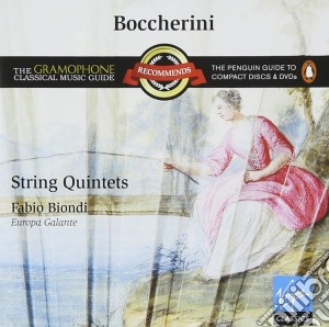 Luigi Boccherini - Quintette cd musicale di Biondi,fabio & Europa Galante