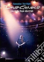 (Music Dvd) David Gilmour - Remember That Night (2 Dvd) cd