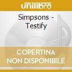 Simpsons - Testify cd