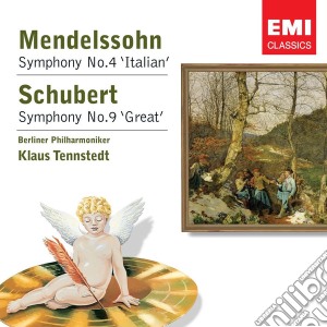 Felix Mendelssohn / Franz Schubert - Symphony No.4 / Symphony No.9 cd musicale di Tennstedt