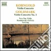 Erich Wolfgang Korngold - Korngold Concerti Per Violino cd