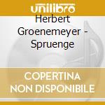 Herbert Groenemeyer - Spruenge cd musicale di Herbert Groenemeyer