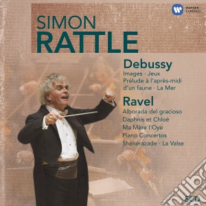Claude Debussy / Maurice Ravel - Boxset (5 Cd) cd musicale di Rattle,simon/various/cbso/bp
