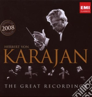 Herbert Von Karajan - Karajan Herbert Von - The Great Recordings (8 Cd) cd musicale di Karajan herbert von