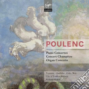 Francis Poulenc - Piano Concertos (2 Cd) cd musicale di Hickox/jean- Richard