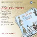 Wolfgang Amadeus Mozart - Cosi' Fan Tutte (4 Cd) cd